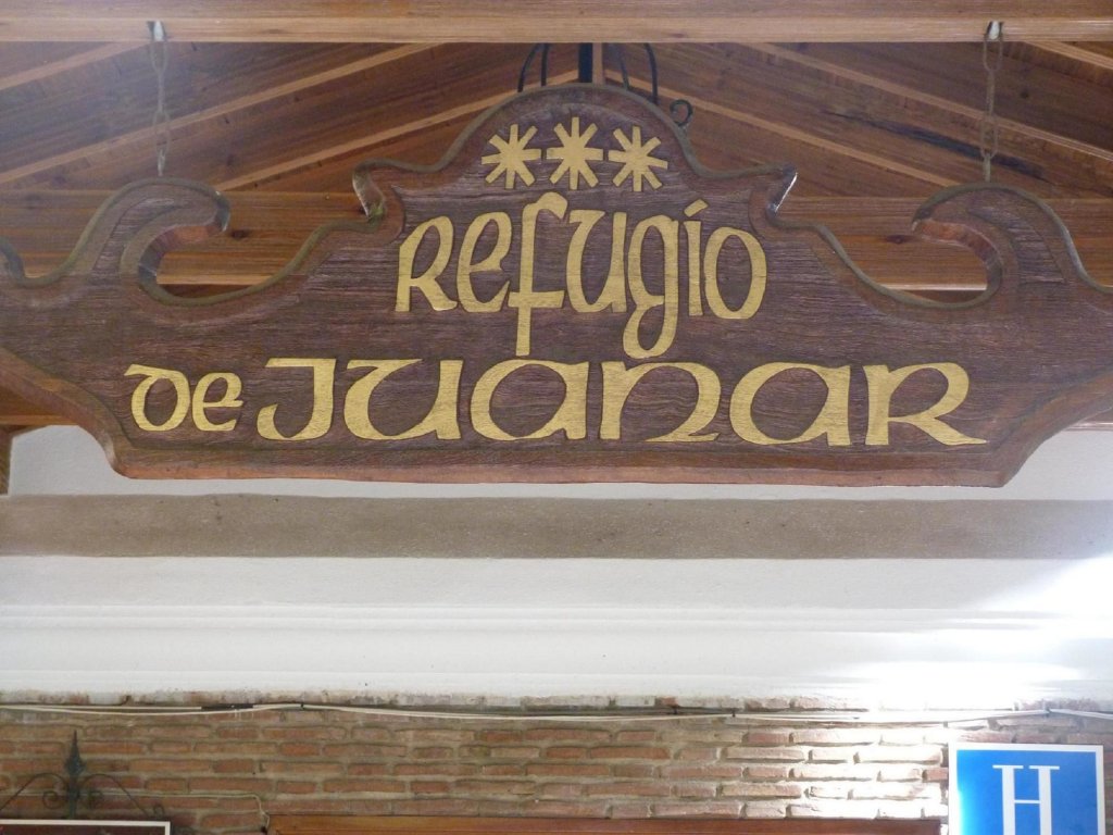 Hotel El Refugio de Juanar *** - Letrero