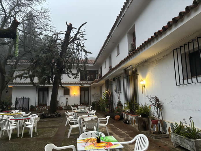 Hotel El Refugio de Juanar *** - patio